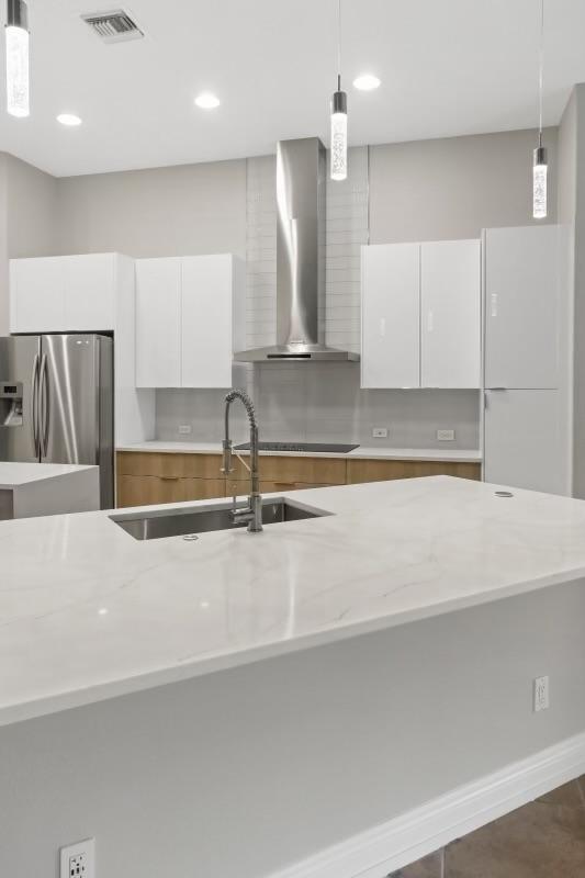 Clean White Granite Countertops For Kitchen In Orlando