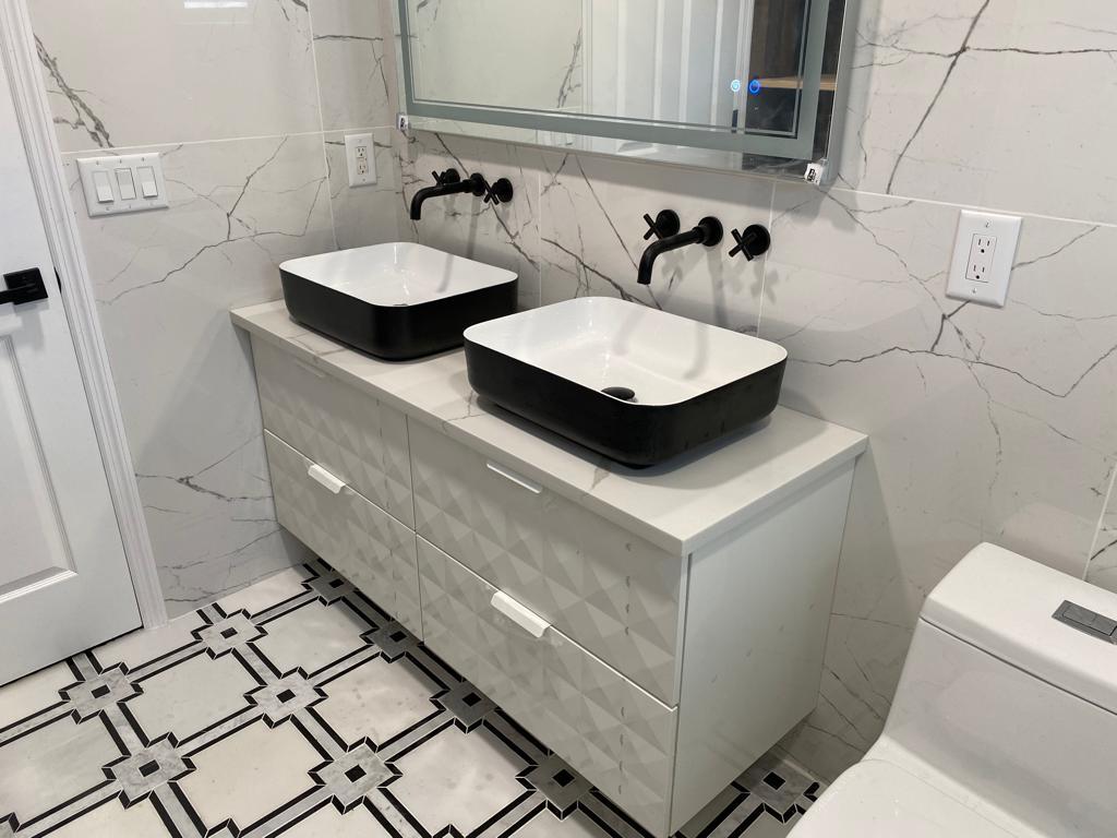 IC Granite Bathroom Installation